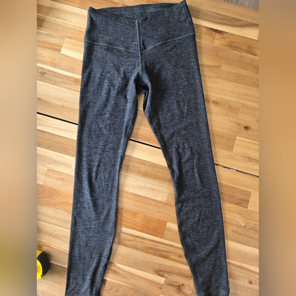 FABLETICS Dark Green Leggings With Media Pocket